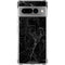 Black Marble Google Pixel 7 Pro Clear Case